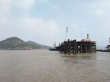 舟山某高速跨海工程水下成像檢測